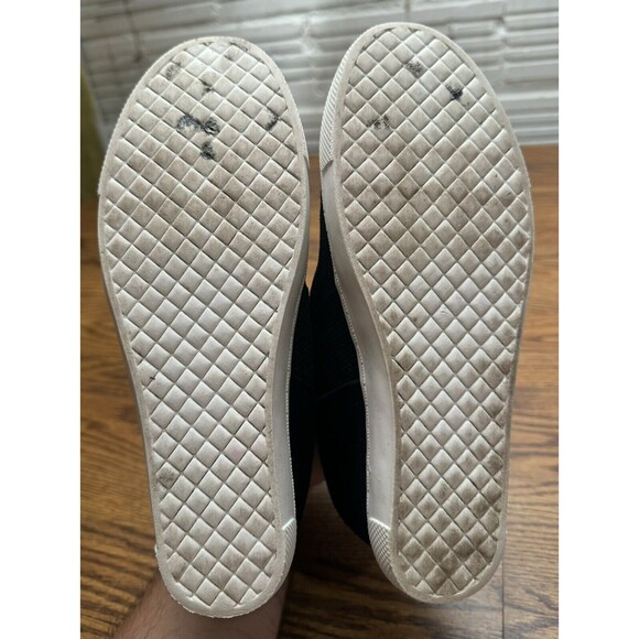 Steve Madden Women's Size‎ 8 Shoes Black White Suede Chelsea Hidden Wedge Boots - Picture 7 of 7